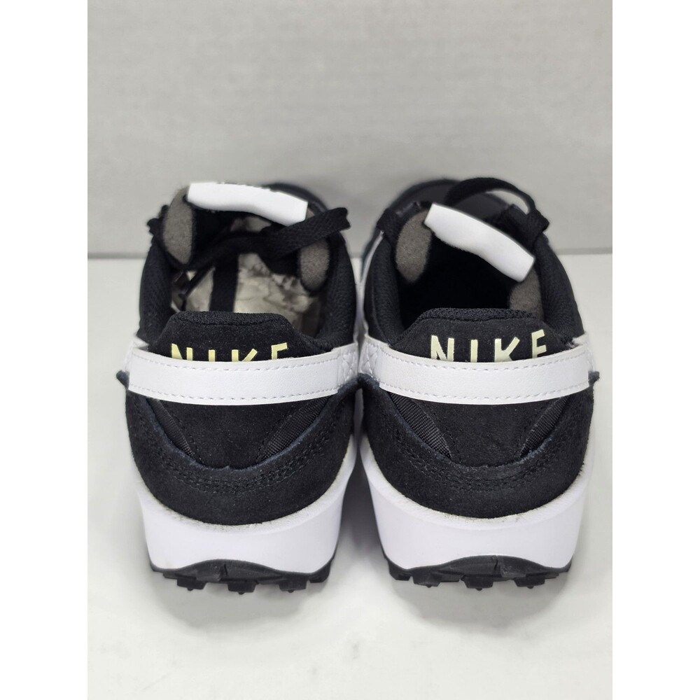 Nike Women's Size 5.5 Waffle Debut Shoes, Black/White-Orange-Clear, DH9523-002 - Picture 7 of 8